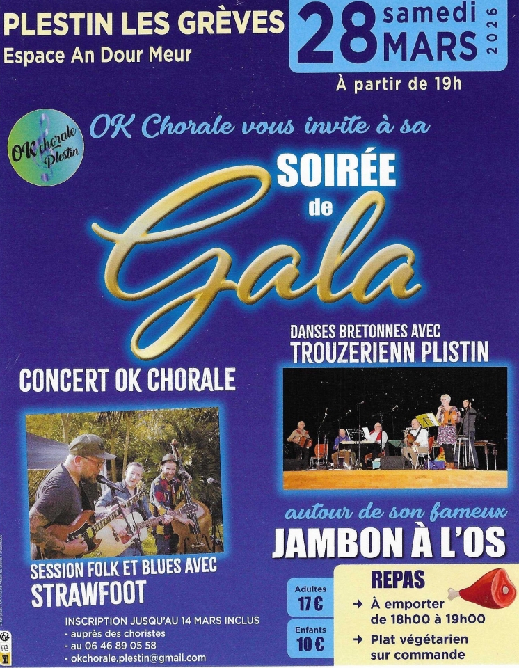 Soirée de gala Ok Choral 